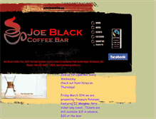 Tablet Screenshot of joeblackcoffee.ca